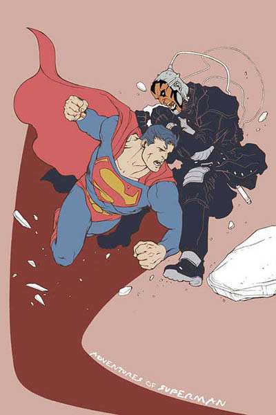 THE ADVENTURES OF SUPERMAN 642. Escrito por Greg Rucka; Arte y portada de Karl Kerschl