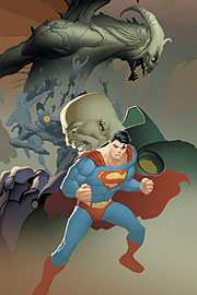 THE ADVENTURES OF SUPERMAN 645. Escrito por Greg Rucka; Arte y portada de Karl Kerschl