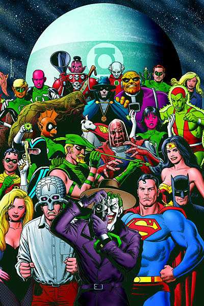 DC UNIVERSE: THE STORIES OF ALAN MOORE (ACTION COMICS #584, BATMAN ANNUAL #11, BATMAN: THE KILLING JOKE, DC COMICS PRESENTS #85, DETECTIVE COMICS #549-550, GREEN LANTERN #188, THE OMEGA MEN #26-27, SECRET ORIGINS #10, SUPERMAN #423, TALES OF THE GREEN LANTERN CORPS ANNUAL #2 & 3, SUPERMAN ANNUAL #11 and VIGILANTE #17-18)