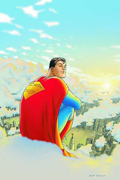ALL STAR OF SUPERMAN #1. Escrito por Grant Morrison; Arte y portada de Frank Quitely