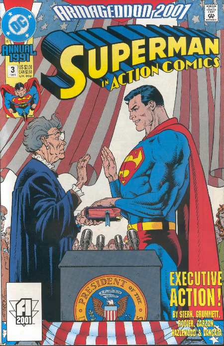 SUPERMAN IN ACTION COMICS ANNUAL 1991