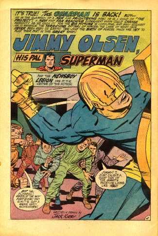 SUPERMAN'S PAL JIMMY OLSEN #136 SPLASH PAGE