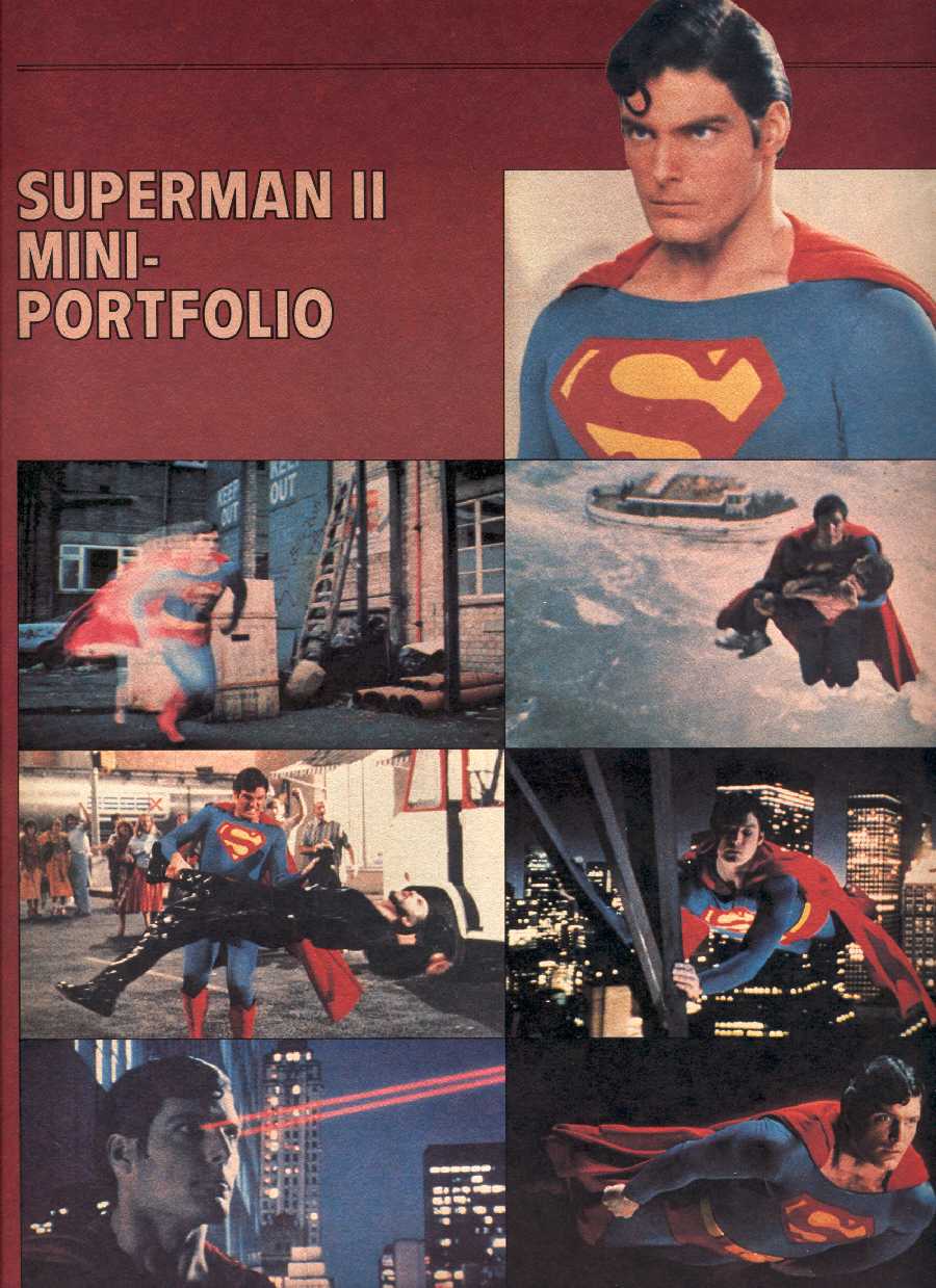 DETALLE DE LA PAGINA 62 DEL EJEMPLAR SUPERMAN II THE ADVENTURE CONTINUES. COLLECTOR'S EDITION VOL.5 NO.25 SUMMER 1981 DC SPECIAL SERIES. DC COMICS.