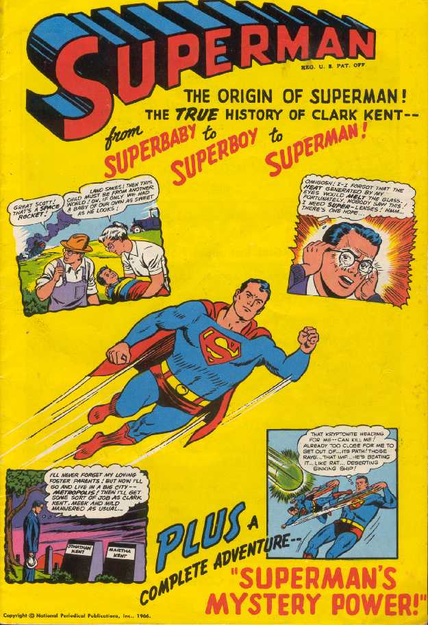 THE ORIGIN OF SUPERMAN