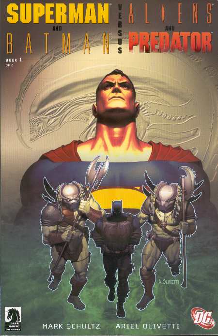 SUPERMAN-BATMAN VS. ALIEN-PREDATOR 1