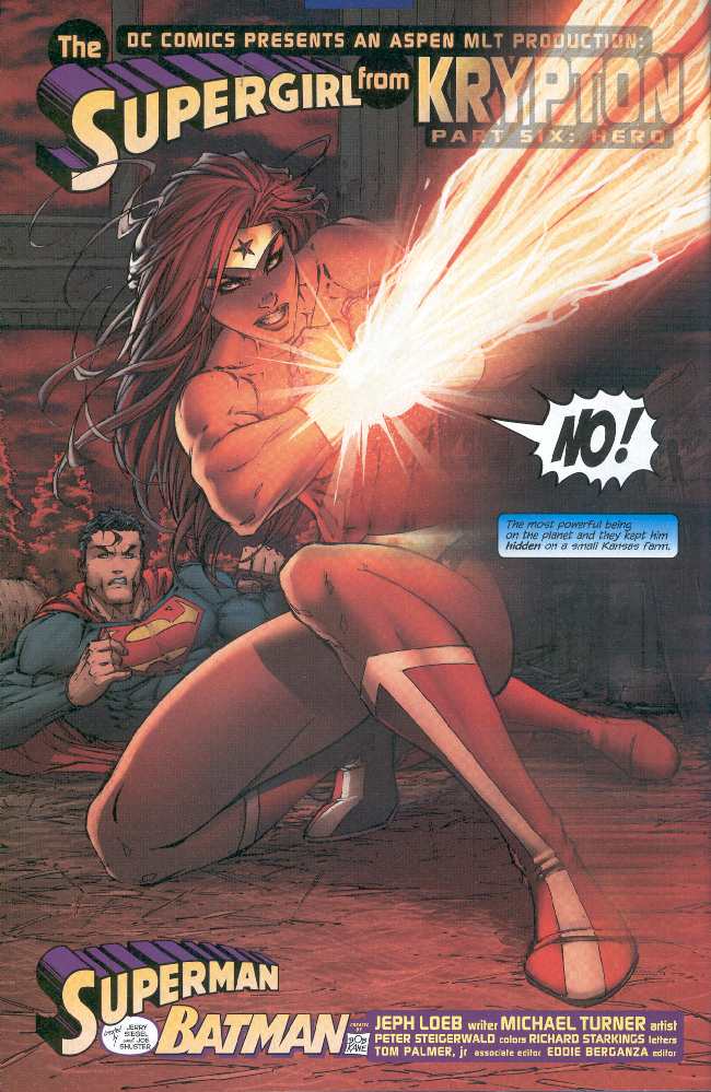 SUPERMAN/BATMAN #13 SPLASH PAGE