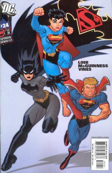 SUPERMAN / BATMAN #24. PORTADA DE ED MCGUINNES & DEXTER VINES