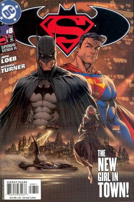 SUPERMAN/BATMAN #8 SPLASH PAGE