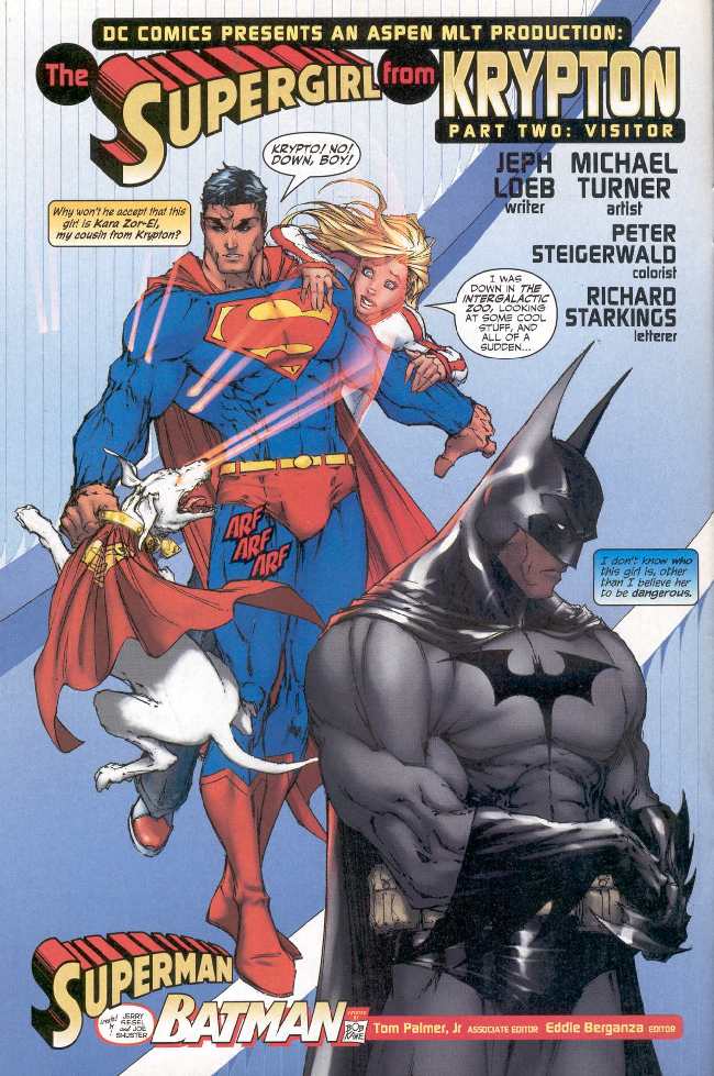 SUPERMAN/BATMAN #9 SPLASH PAGE