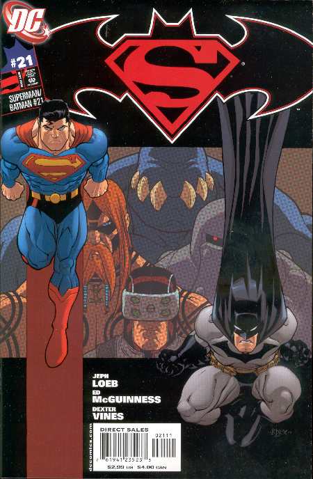SUPERMAN BATMAN 21 PORTADA DE ED MCGUINNESS & DEXTER VINES