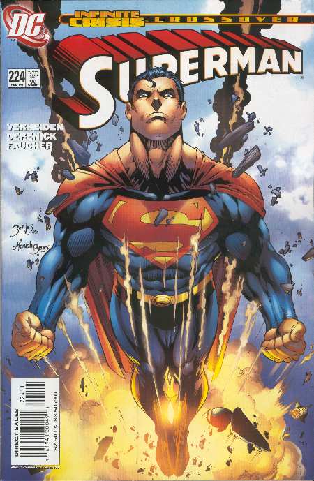 SUPERMAN #224 PORTADA DE ED BENES