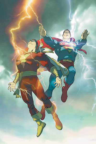 SUPERMAN/SHAZAM: FIRST THUNDER 1. Escrito por Judd Winick; Arte y portada de Josh Middleton