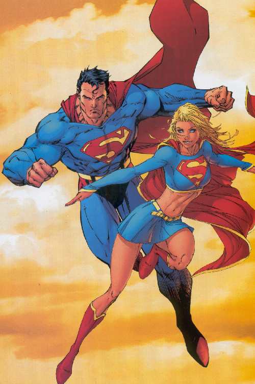 SUPERMAN Y SUPERGIRL