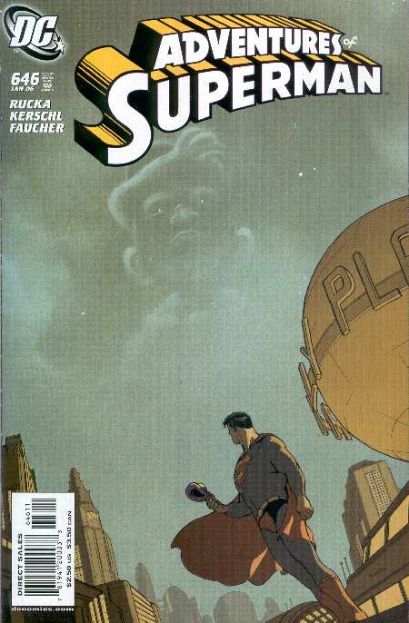 ADVENTURES OF SUPERMAN #646. PORTADA DE KARL KERSCHL